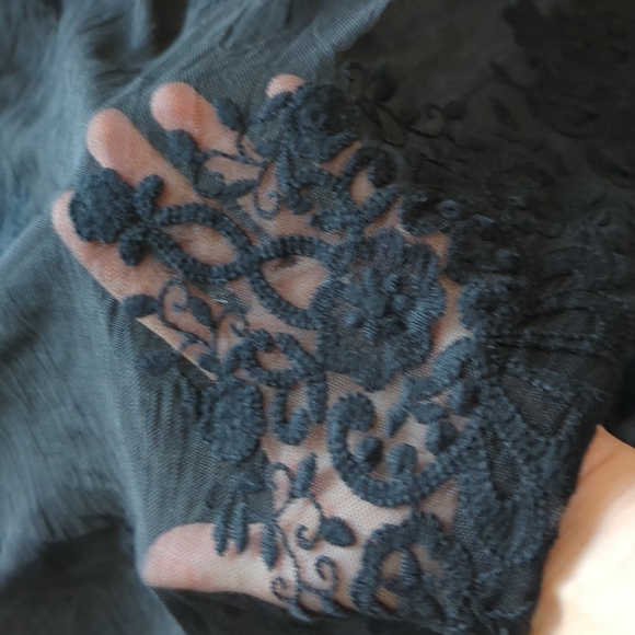 Sheer top beach throw over - Picture 3 of 4